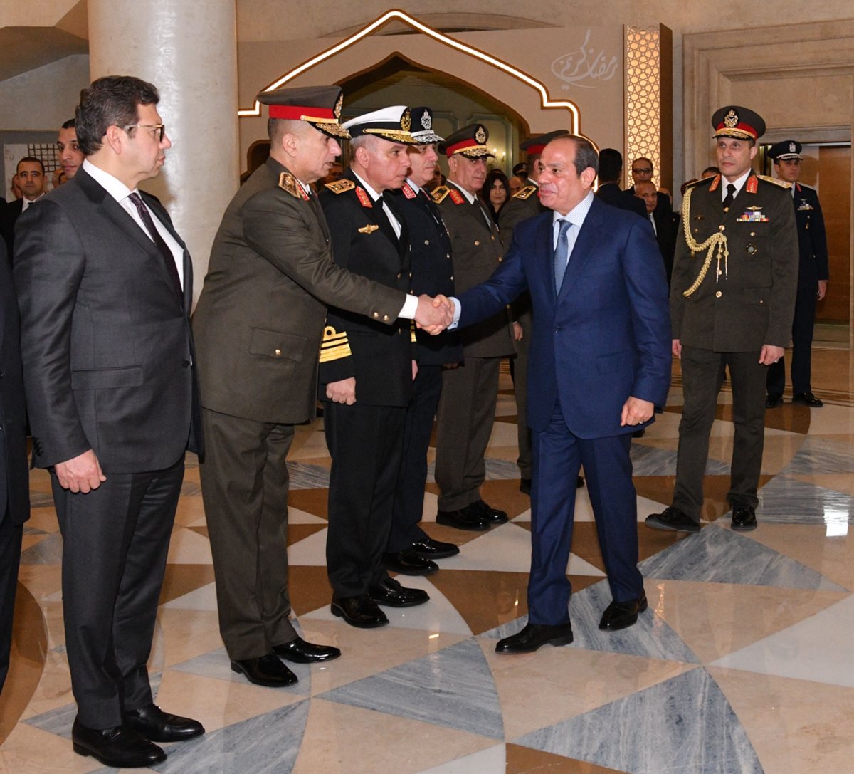 جانب من حفل الإفطار السنوي للقوات المسلحة