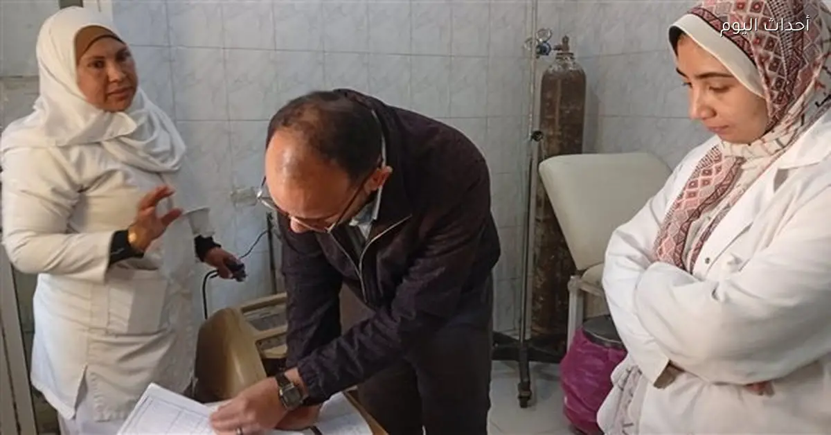 مرور مكثف لضبط الأداء في الوحدات الصحية بنجع حمادي