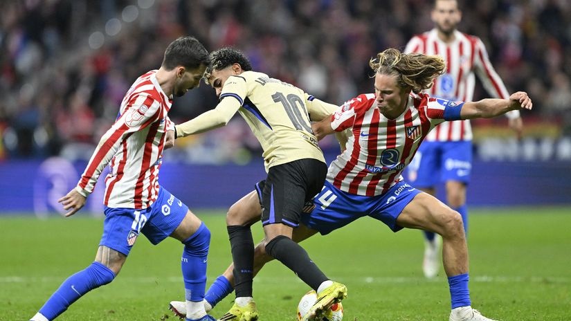 موعد مباراة برشلونة وأتلتيكو مدريد