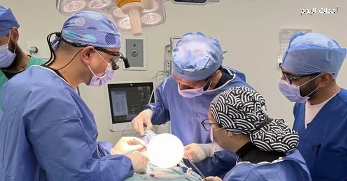 أول جراحة لتقويم عظام الوجه والفكين بنجاح