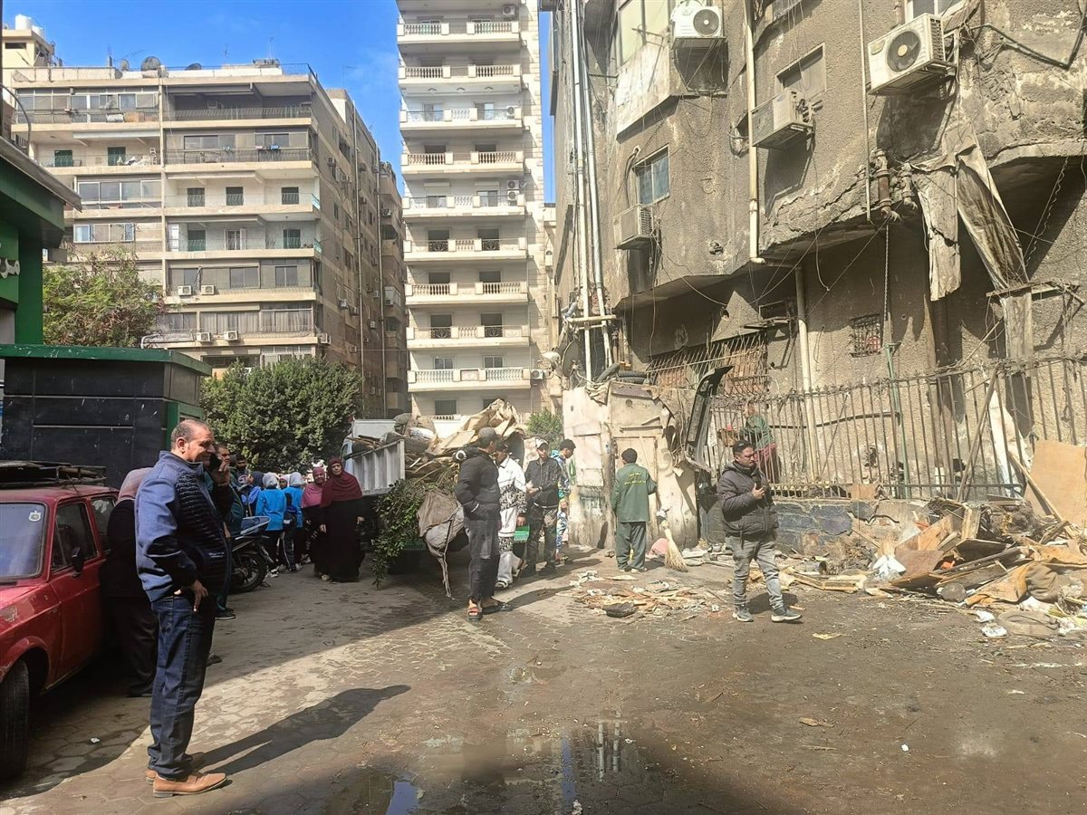 جانب من حملة تصدي المخالفات