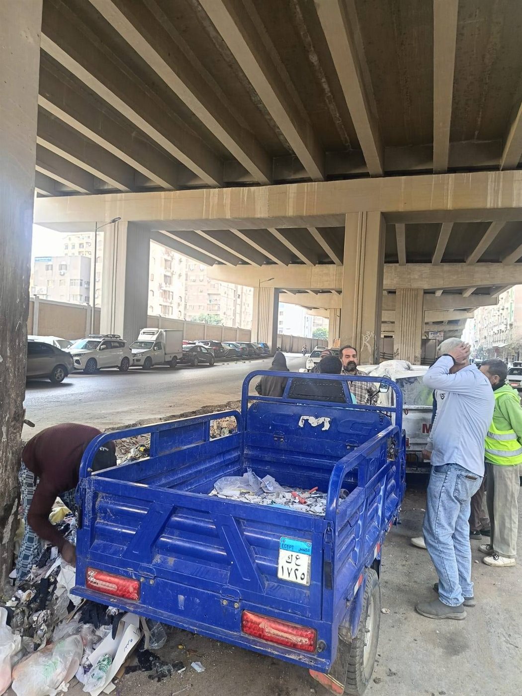 جانب من حملة تصدي المخالفات