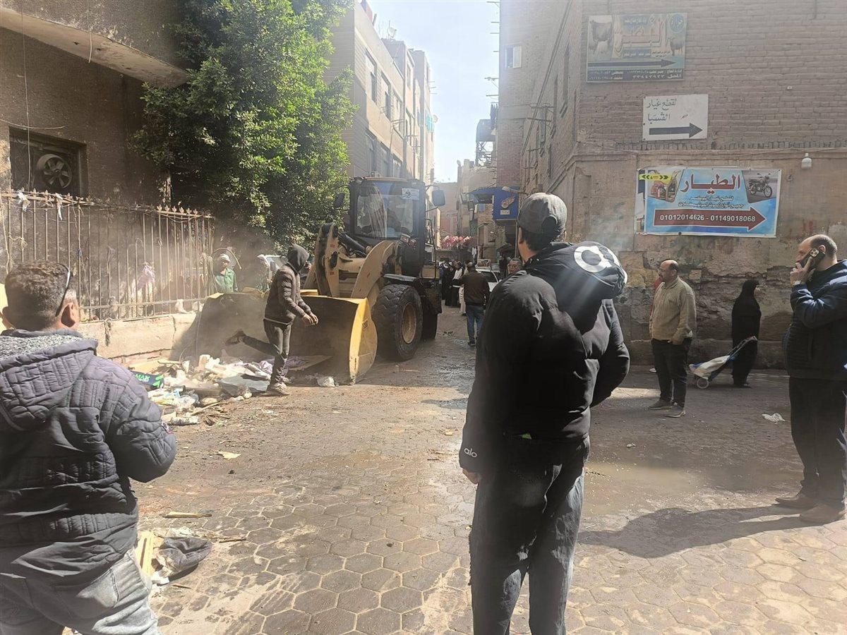 جانب من حملة تصدي المخالفات