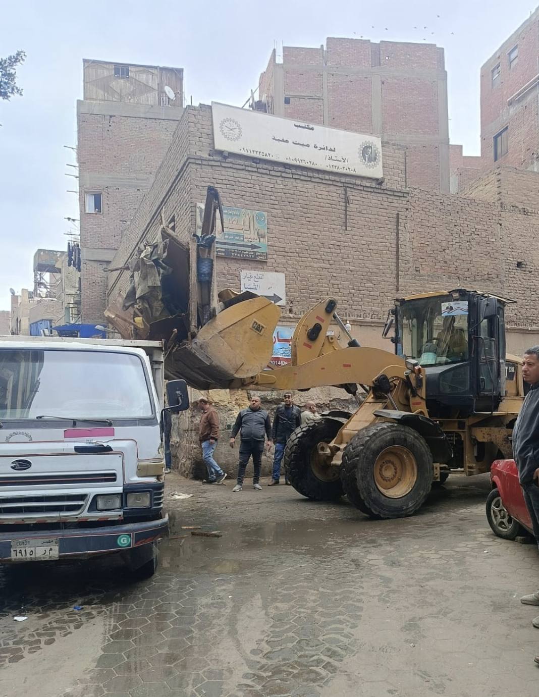 جانب من حملة تصدي المخالفات