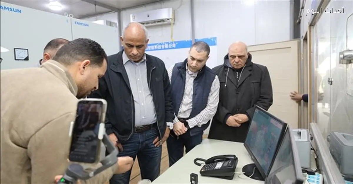 محافظ كفرالشيخ يتفقد مصنع الدعاء لأعلاف الأسماك