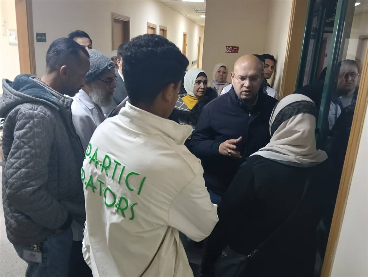 جانب من الزيارة 