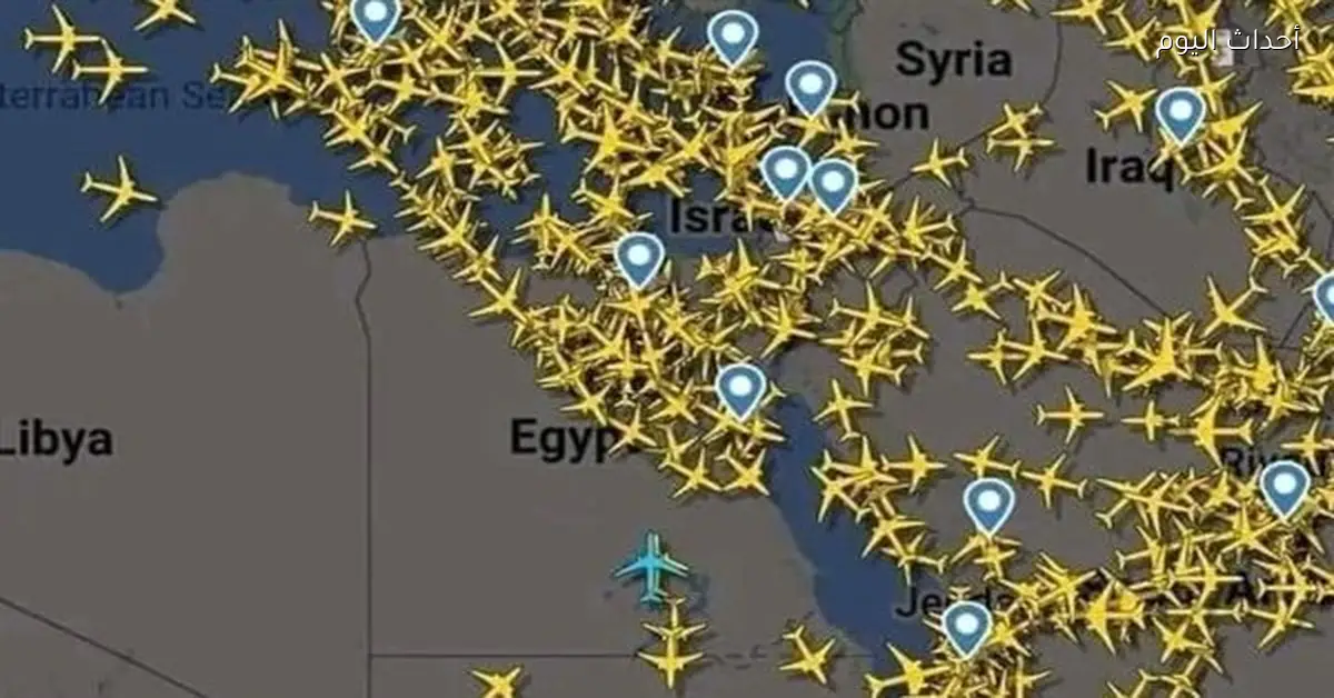 تقرير حكومي يكشف ارتباك حركة الطيران في المنطقة