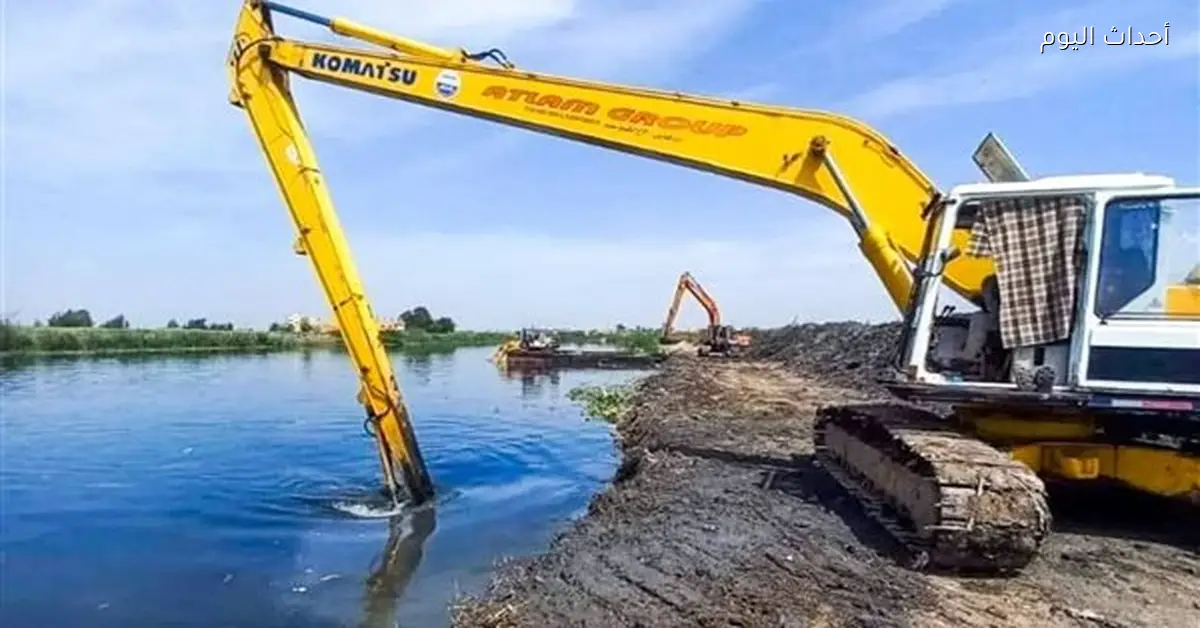 سويلم يتابع حالة الصرف الزراعي ويؤكد استمرار الصيانة