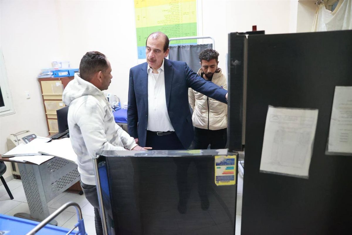 جانب من الزيارة 