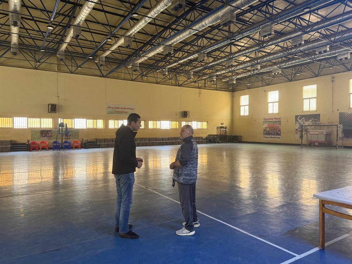 وزير الرياضة يجري جولة مفاجئة