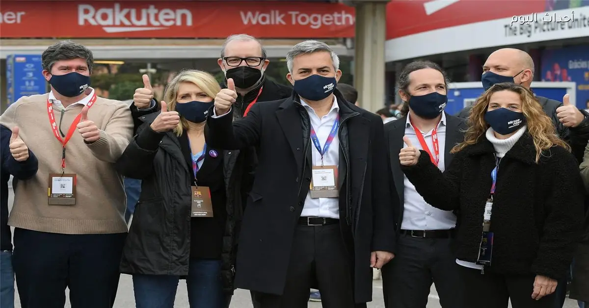 فونت ينتقد لابورتا بسبب بوسكيتس في انتخابات برشلونة