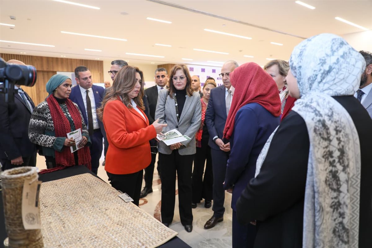 جانب من حضور وزيرة التنمية المحلية 