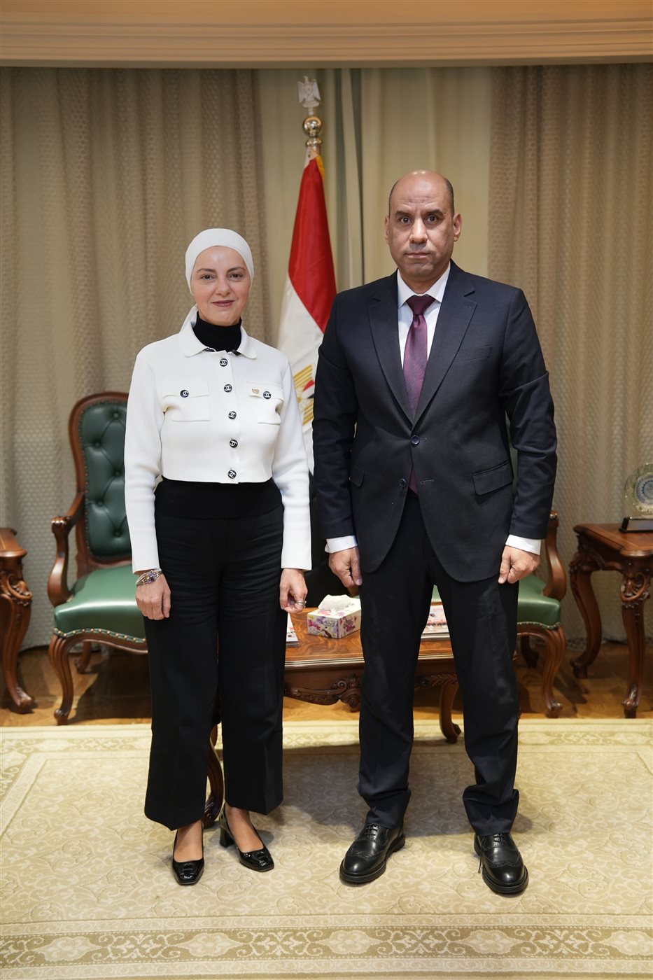 جانب من اللقاء 