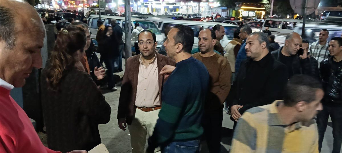 جانب من الجولة الميدانية