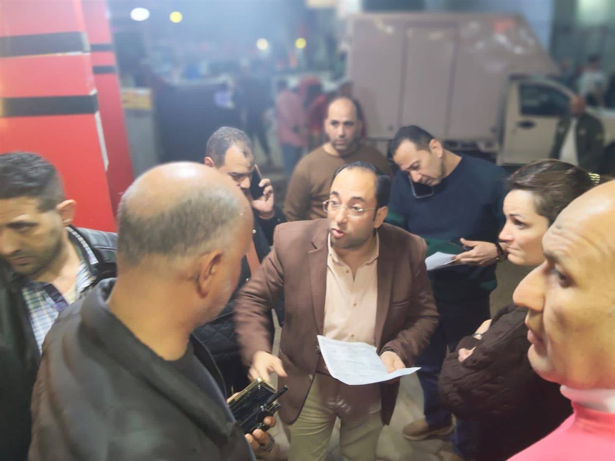 جانب من الجولة الميدانية