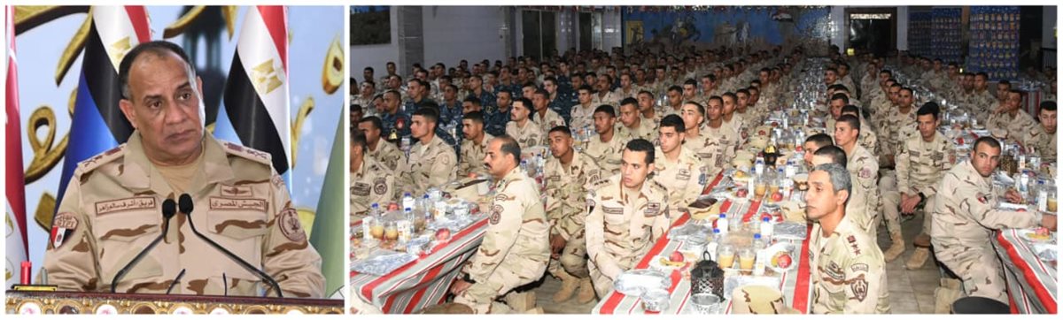 حفل إفطار الجيش الثالث الميداني