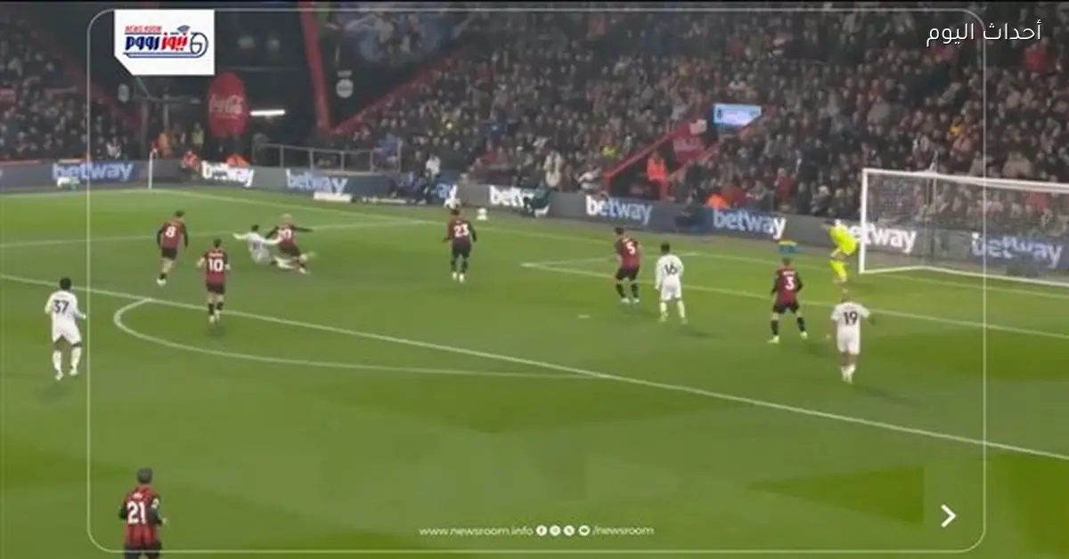 ملخص مباراة مانشستر يونايتد وبورنموث في الدوري الإنجليزي
