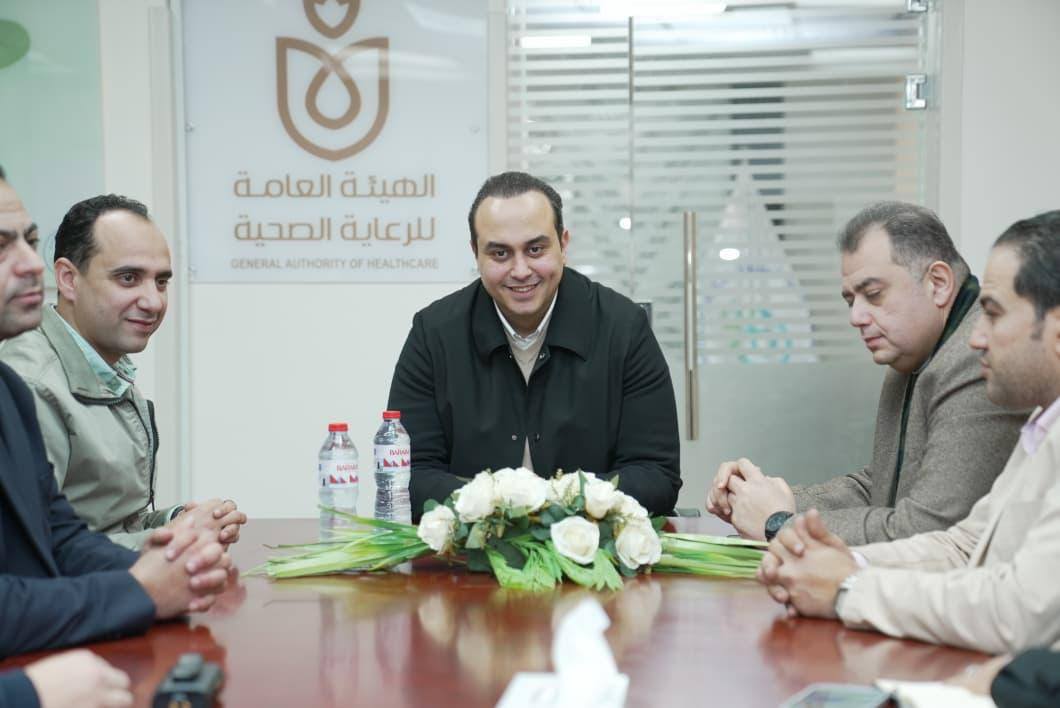 جانب من زيارة المنشآت الصحية  