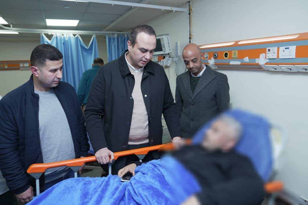 جانب من زيارة المنشآت الصحية  