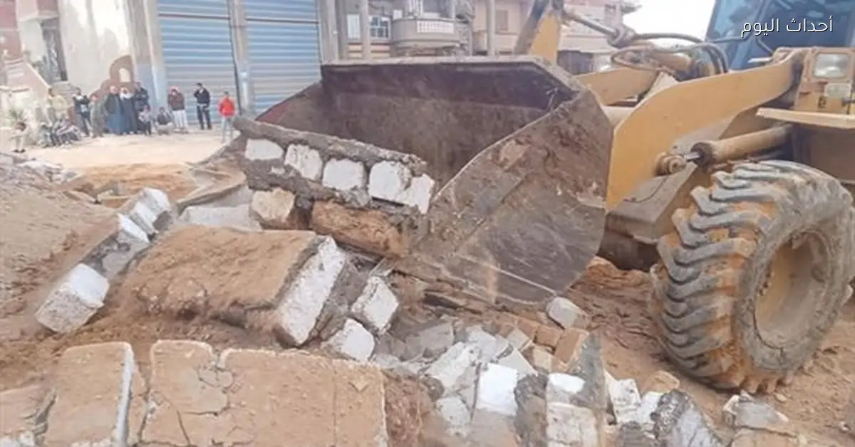 إزالة تعديات على الأراضي الزراعية خلال عيد الفطر