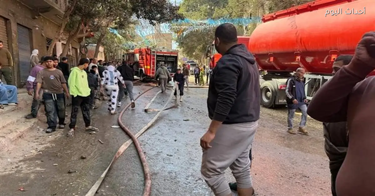 محافظ القاهرة يعلن السيطرة على حريق منشأة ناصر دون خسائر