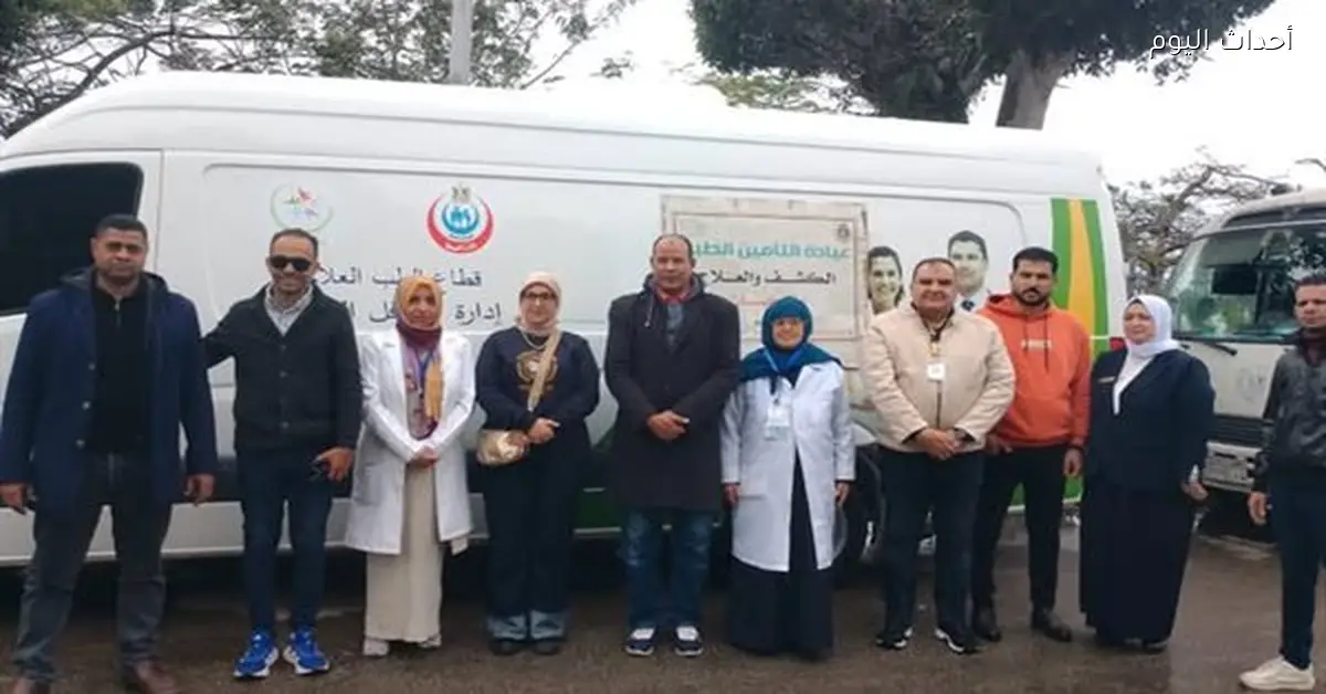 4698 خدمة طبية مجانية خلال عيد الفطر عبر القوافل العلاجية