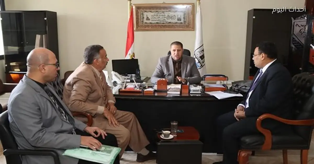 آليات حصر أراضي منافع الري والنيل في بني سويف