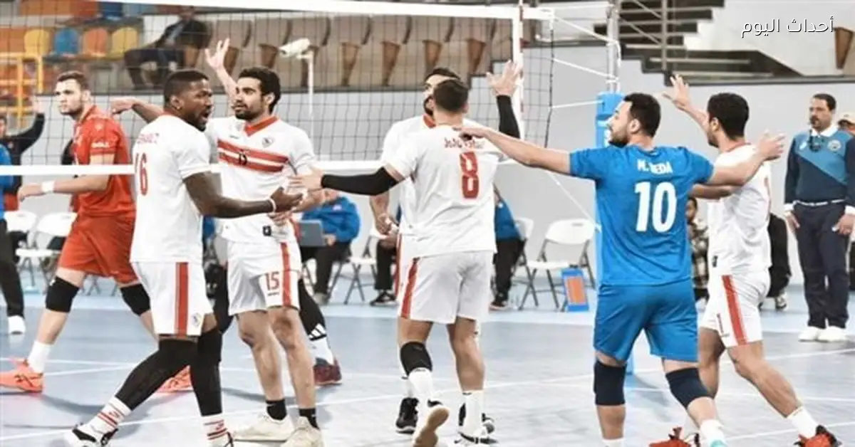 أزمة جديدة بين الزمالك واتحاد الطائرة