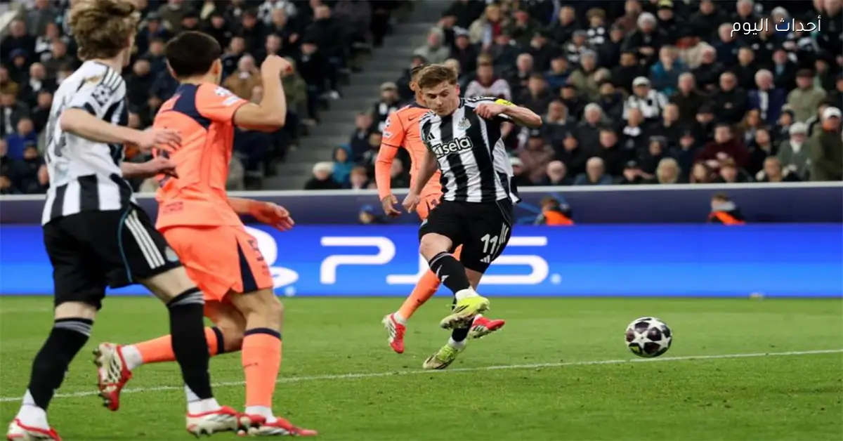 أفضل لاعب في مباراة برشلونة ونيوكاسل بدوري أبطال أوروبا