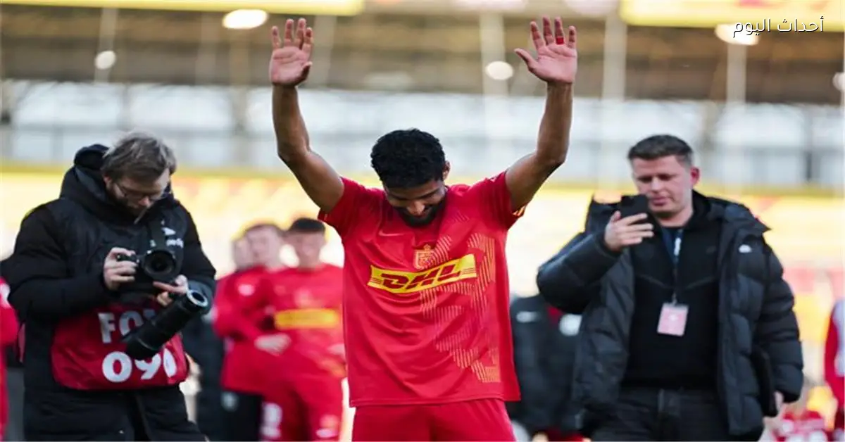 إبراهيم عادل يتوج بجائزة أفضل لاعب في الدوري الدنماركي بعد تألقه مع نورشيلاند