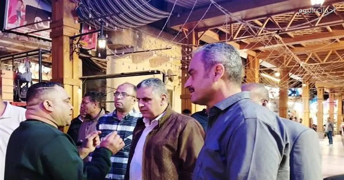 إجراءات رادعة للمخالفين بالسوق السياحي في أسوان