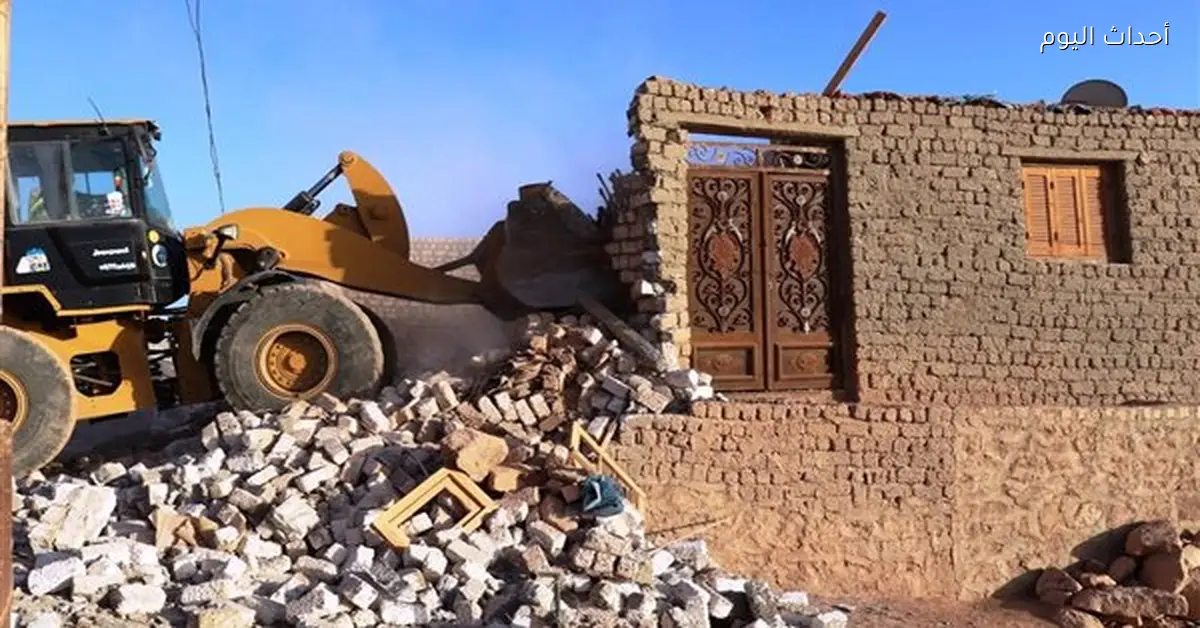 إزالة 24 تعديًا على 12 ألف م² في الصداقة الجديدة بأسوان