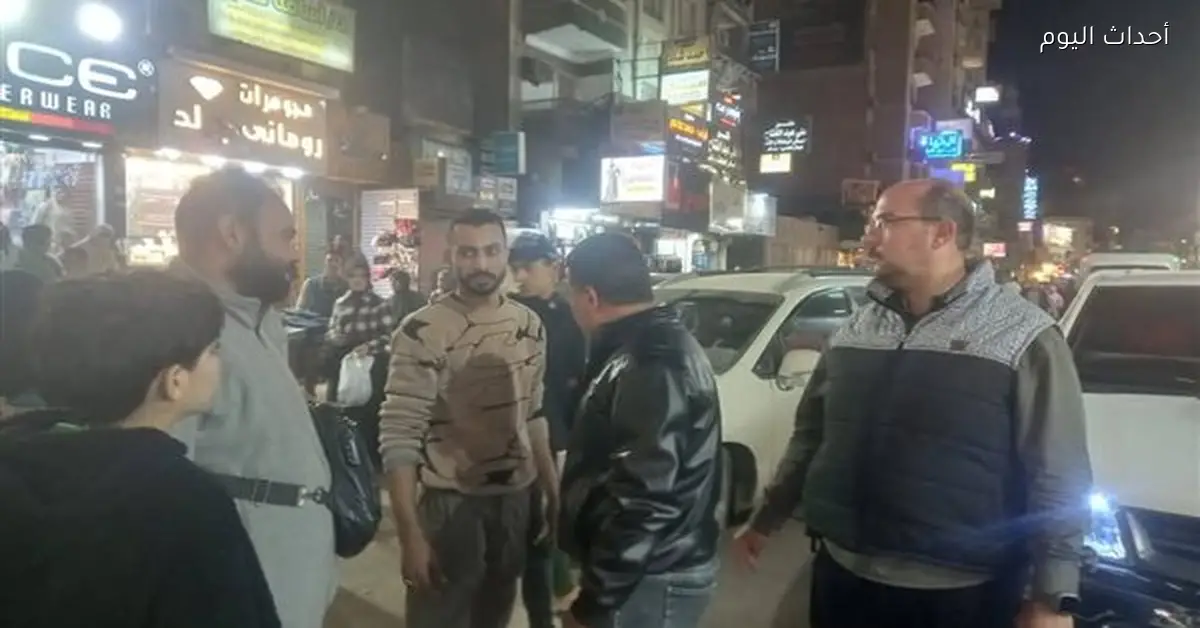 إزالة التعديات واستعادة الانضباط في حي الأربعين بالسويس