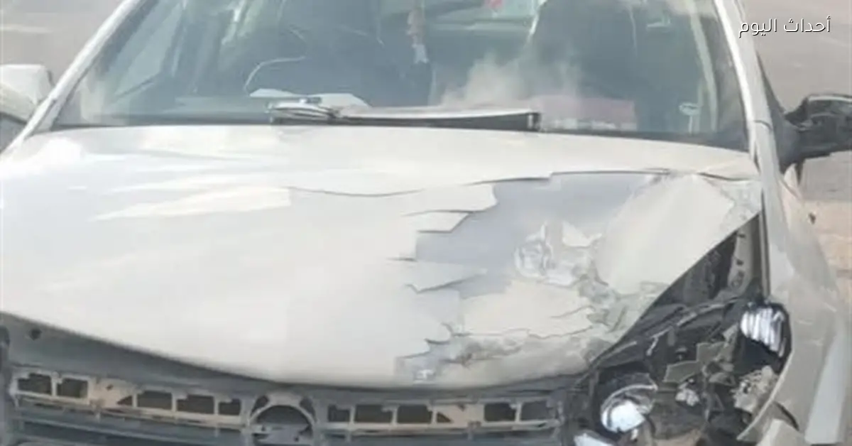 إصابة شخصين في تصادم سيارتين بطريق السويس الإسماعيلية