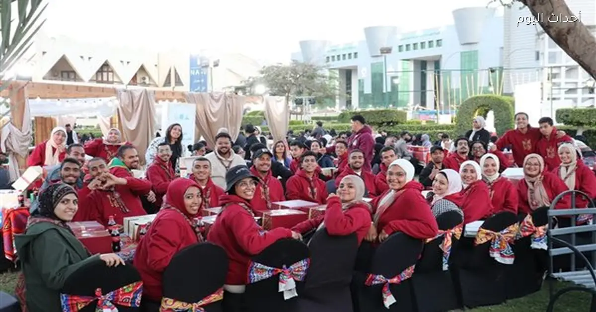 إفطار رمضان في جامعة عين شمس مع 1500 طالب من طلاب من أجل مصر