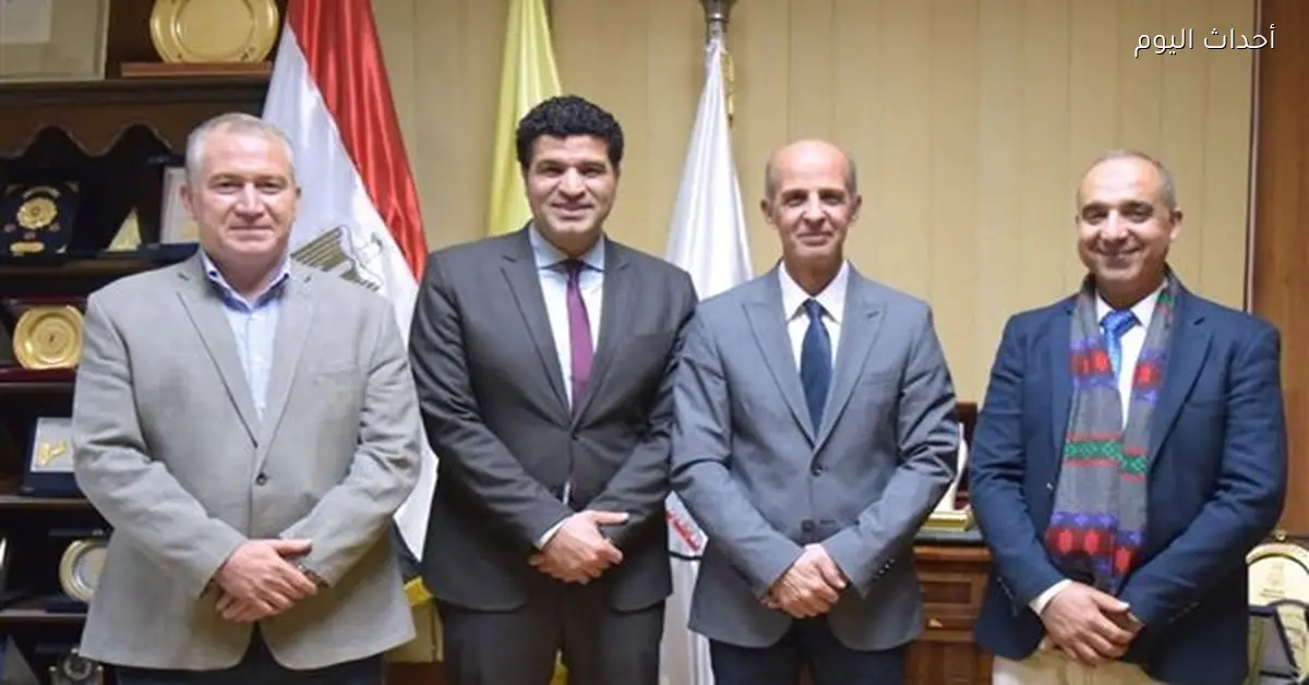 إنشاء معمل متقدم بجامعة بني سويف لعلوم المواد