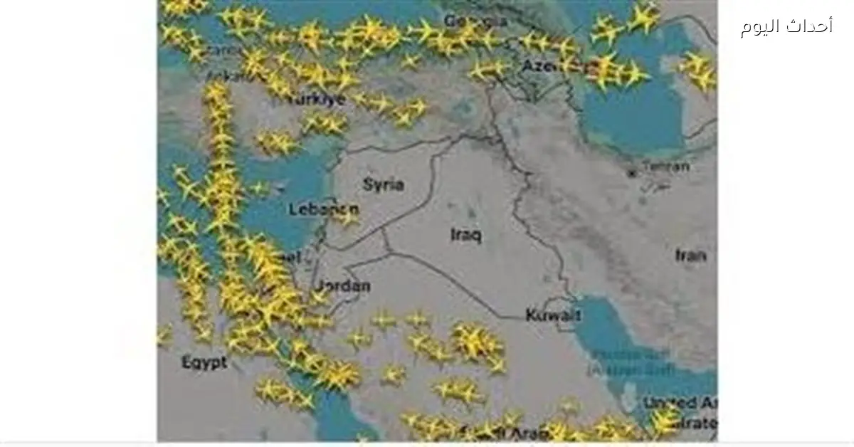 ازدحام جوي في مصر بعد إغلاق أجواء دول الجوار
