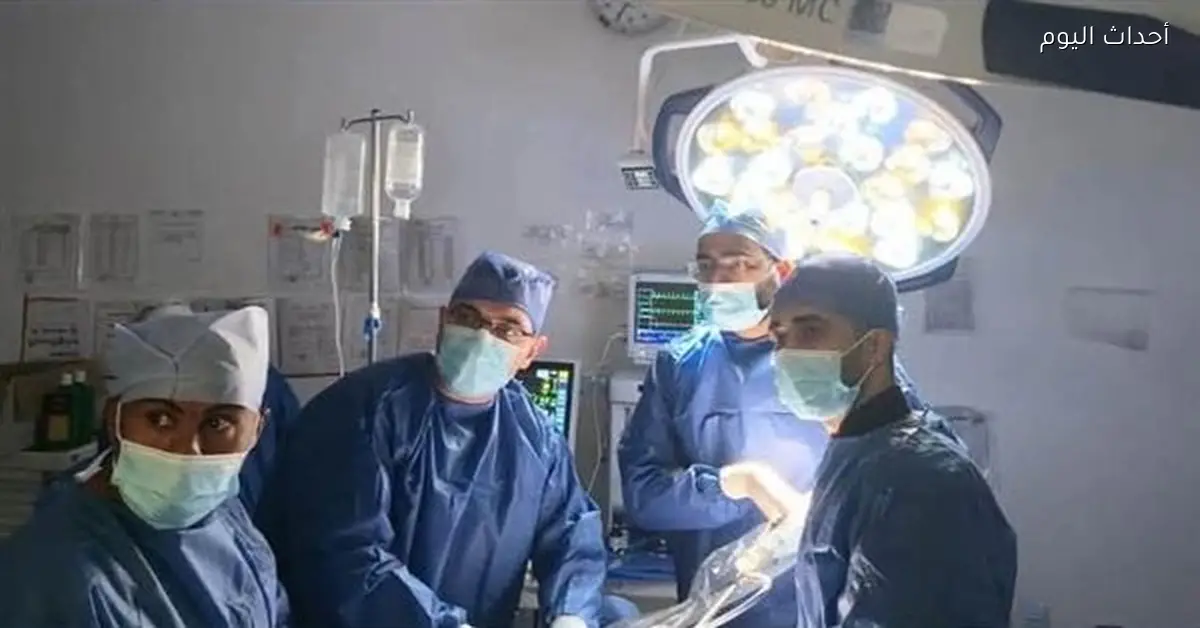 استئصال ورم ليفي كبير بالمنظار في مستشفى إيزيس الأقصر