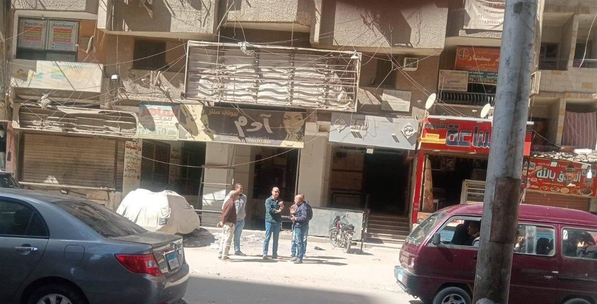 جانب من زيارة محافظ الجيزة لنطاق أحياء الهرم