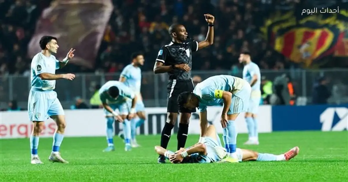 الأهلي يفكر في شكوى ضد حكم مباراة الترجي التونسي