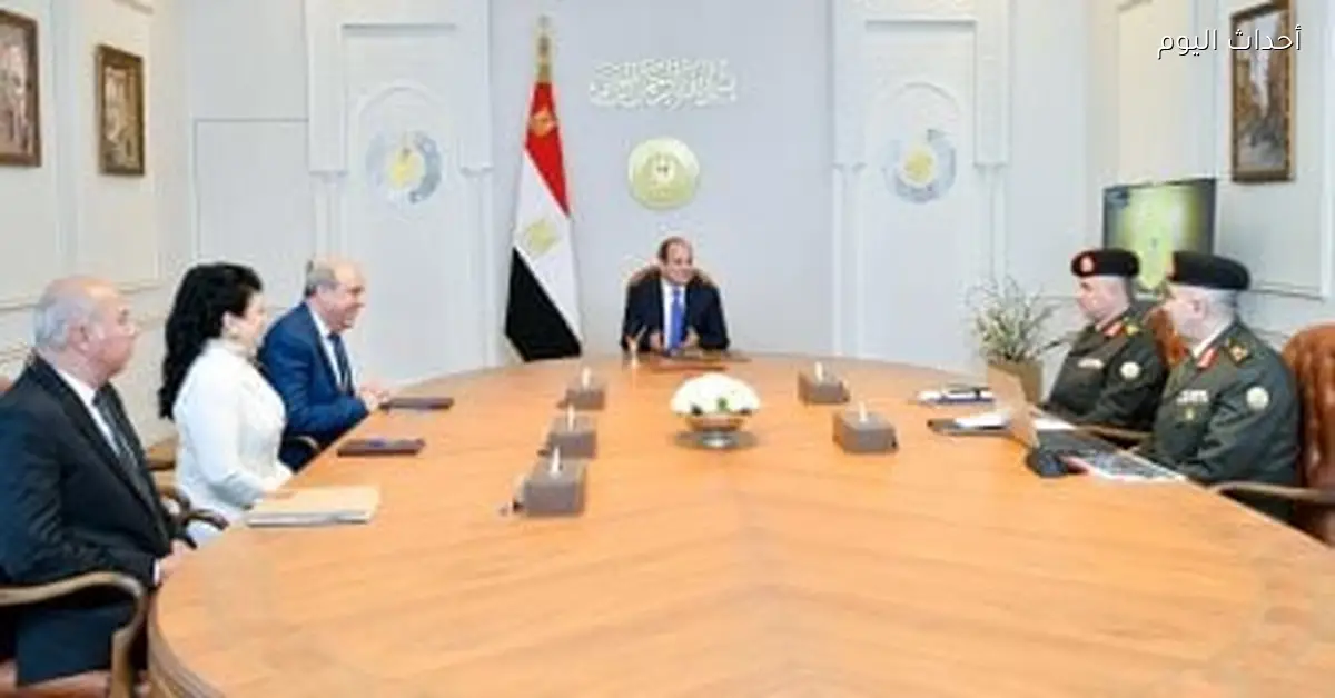 الرئيس السيسي يؤكد على أولوية تطوير مصر للطيران وتوسيع الأسطول الجوي