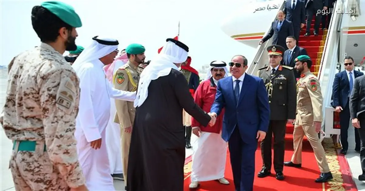 الرئيس السيسي يزور البحرين والسعودية لتعزيز دعم مصر
