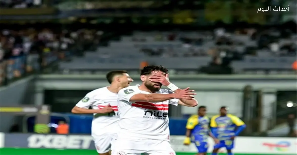 الزمالك يفوز على أوتوهو بعشرة لاعبين ويصعد لنصف نهائي الكونفدرالية ضد شباب بلوزداد
