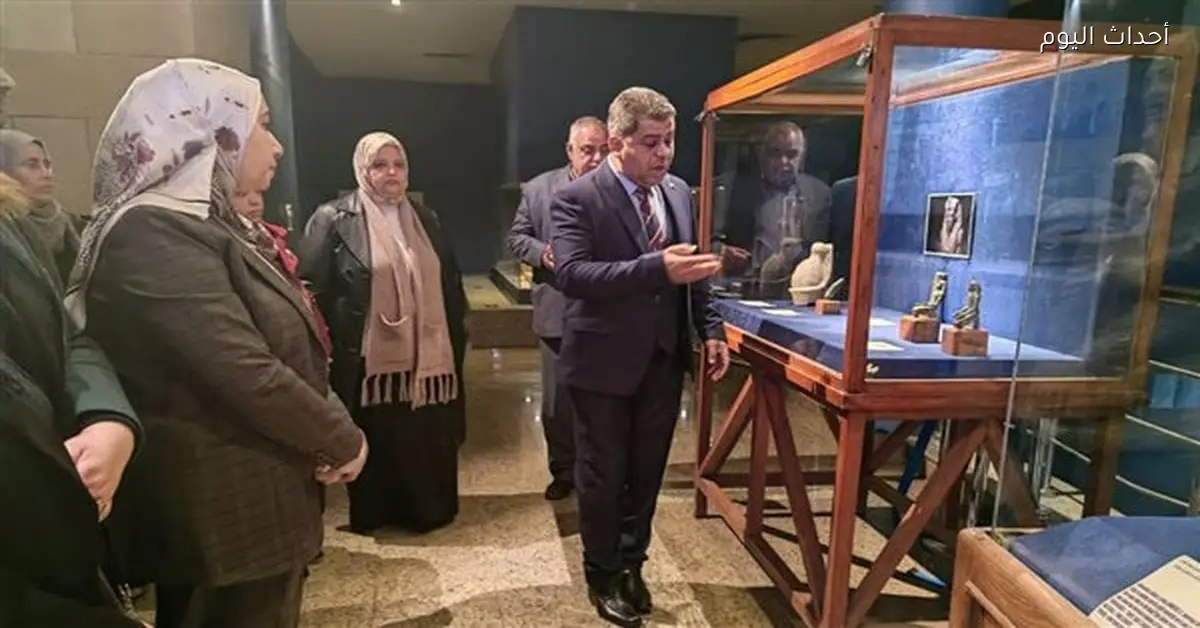 الشرقية تحتفل بالذكرى الثامنة لمتحف تل بسطا وافتتاح معرضين جديدين