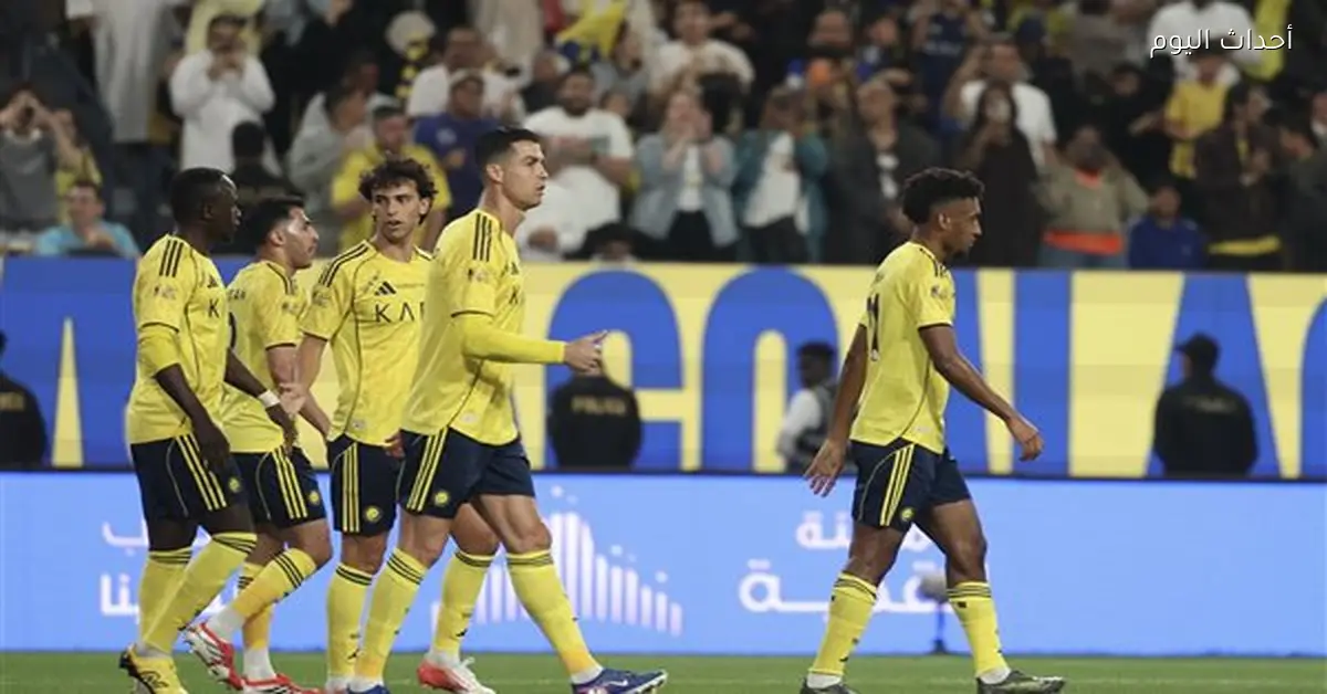 النصر يستعد لمواجهة الفيحاء في الدوري السعودي