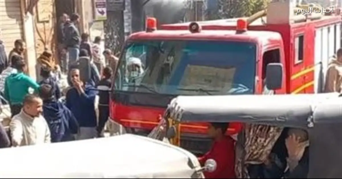 انهيار جزئي لمنزل في نقادة وقوات الحماية المدنية تنقذ السكان