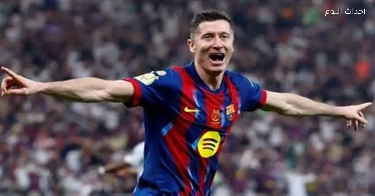 برشلونة يتلقى ضربة قبل القمة بغياب ليفاندوفسكي أمام أتلتيكو