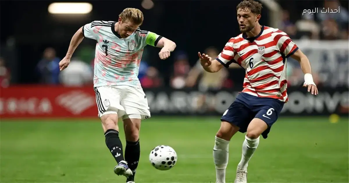 بلجيكا تهزم أمريكا بخماسية في مباراة ودية على أرضها قبل كأس العالم