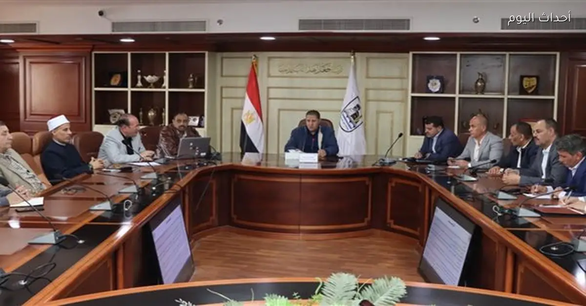 بنى سويف تبحث تنفيذ المرحلة الرابعة من مبادرة التشجير