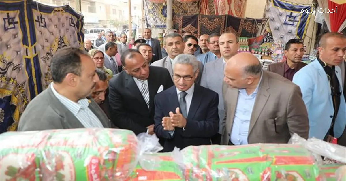 تحرير 100 مخالفة لمخابز في بني سويف وضبط سلع مجهولة المصدر